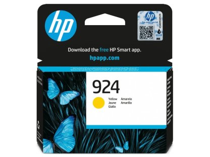 HP 924 ink. náplň žlutá (4K0U5NE)