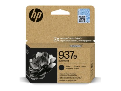 HP 937e inkoustová náplň černá (4S6W9NE)