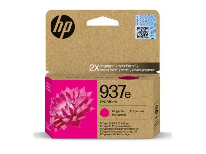 HP 937e inkoustová náplň purpurová (4S6W7NE)
