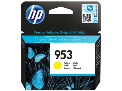 HP 953 originální inkoustová kazeta žlutá (F6U14AE)