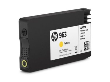 HP 963 originální cartridge žlutá (3JA25AE)