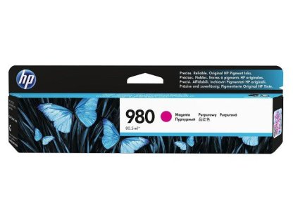 HP 980 purpurová inkoustová kazeta (D8J08A)