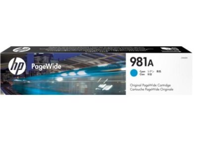 HP 981A - azurová inkoustová kazeta (J3M68A)