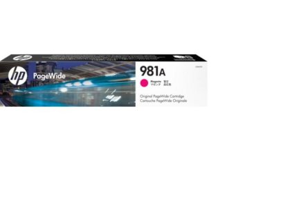 HP 981A - purpurová inkoustová kazeta (J3M69A)