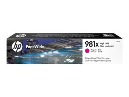 HP 981X - purpurová inkoustová kazeta (L0R10A)