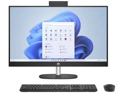 HP All-in-One Desktop AI 27-cr2006nc 27" FHD,matný/ Ultra 5-225U/ 32GB DDR5/ 1TB SSD/ Intel® Graphics/ W11H/ kbd+myš/ černý (BQ8T4EA#BCM)