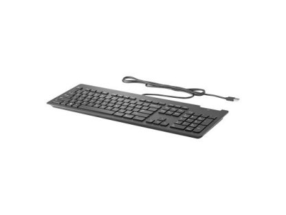 HP Business Slim Smartcard Keyboard - drátová, USB, černá, CZ/SK (Z9H48AA#AKB)