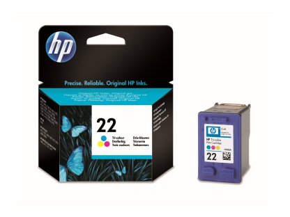 HP cartridge č. 22, CMY (C9352AE)