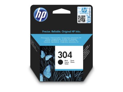 HP cartridge č. 304, black (N9K06AE)