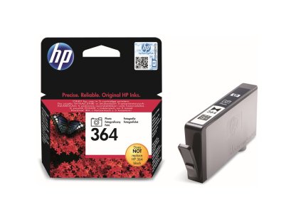 HP cartridge č. 364, black (CB317EE)
