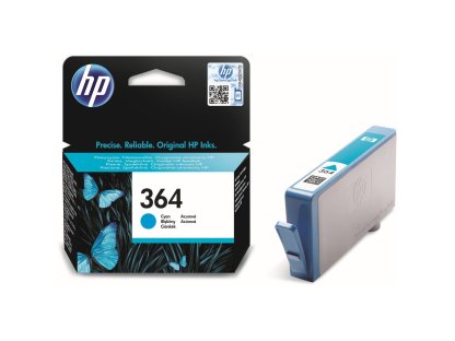 HP cartridge č. 364, cyan (CB318EE)