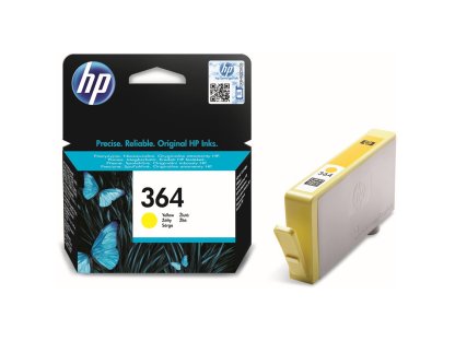 HP cartridge č. 364, yellow (CB320EE)
