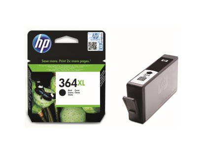 HP cartridge č. 364XL, black (CN684EE)