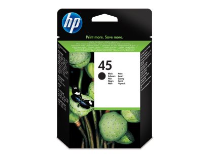 HP cartridge č. 45, black (51645AE)