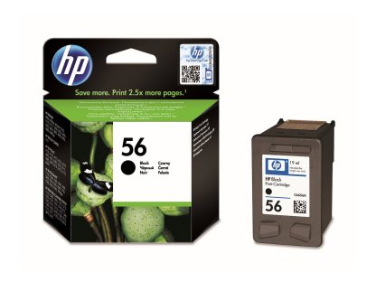 HP cartridge č. 56, black (C6656AE)