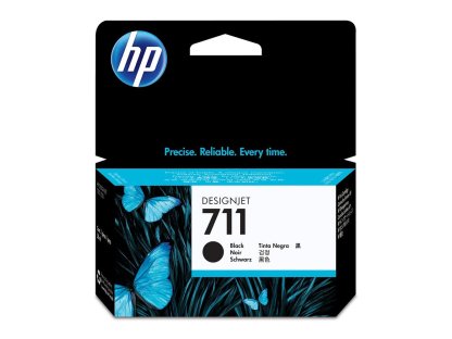 HP cartridge č. 711, black (CZ129A)