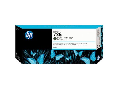 HP cartridge č. 726, matte black (CH575A)