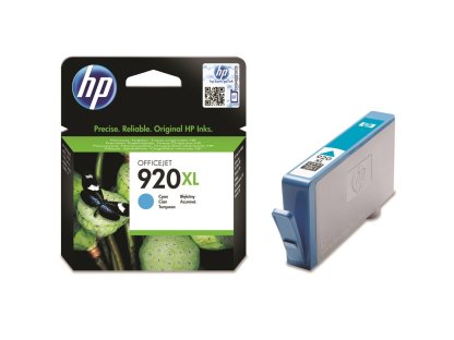 HP cartridge č. 920XL, cyan (CD972AE)