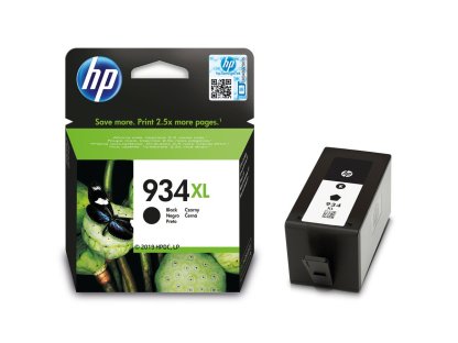 HP cartridge č. 934XL, black (C2P23AE)