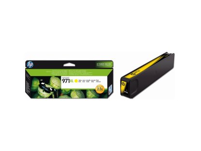 HP cartridge č. 971XL, yellow (CN628AE)