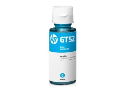 HP GT52 - azurová lahvička s inkoustem (M0H54AE)