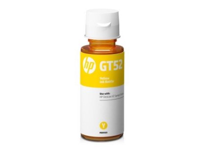 HP GT52 - žlutá lahvička s inkoustem (M0H56AE)