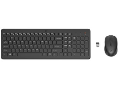 HP HP 330 - set bezdrátové klávesnice a myši, černá, CZ/SK (2V9E6AA#ABB)
