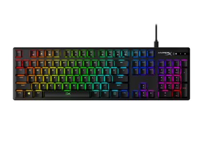 HP HyperX Alloy Origins RGB Mechanical Gaming Keyboard, HX Red-US znaky (4P4F6AA#ABA)