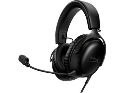 HP HyperX Cloud III/ANC/Jack/Drát/černá (727A8AA)