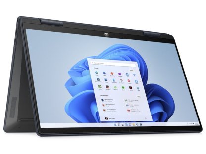 HP Pavilion x360 14-ek1010nc - 14" 1920x1080 FHD, Intel U300, 4GB RAM, 128SSD, Intel UHD, W11 Home S, modrý (A47N7EA#BCM)