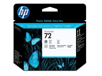 HP tisková hlava č. 72, grey, black (C9380A)