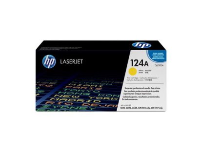 HP toner č. 124A, yellow (Q6002A)