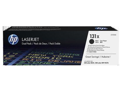 HP toner č. 131X, black (CF210XD)