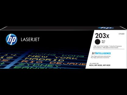 HP toner č. 203X, black (CF540X)