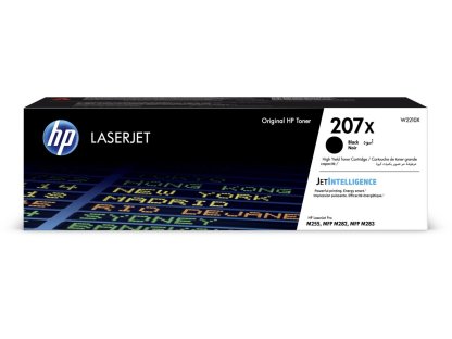 HP toner č.207X, Cerná (W2210X)