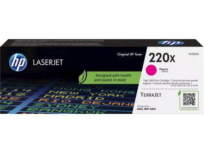 HP toner č.220X, purpurová (W2203X)