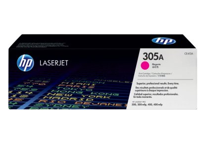 HP toner č. 305A, magenta (CE413A)