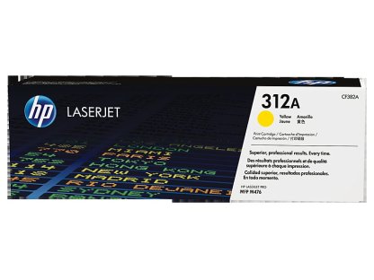 HP toner č. 312A, yellow (CF382A)