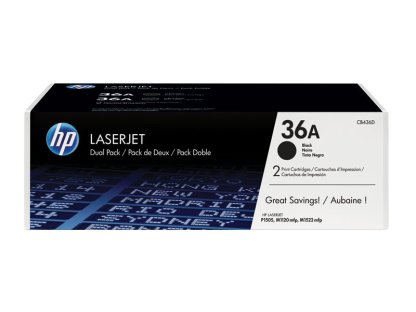 HP toner č. 36A, black (CB436AD)