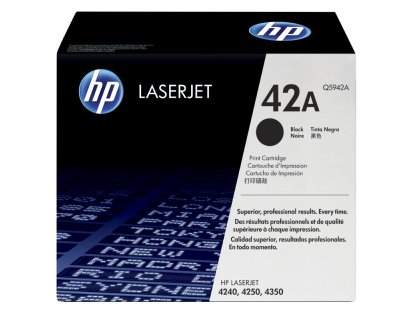 HP toner č. 42A, black (Q5942A)