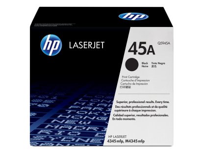 HP toner č. 45A, black (Q5945A)