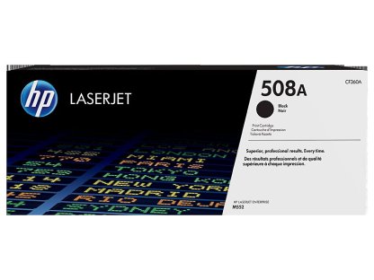 HP toner č. 508A, black (CF360A)
