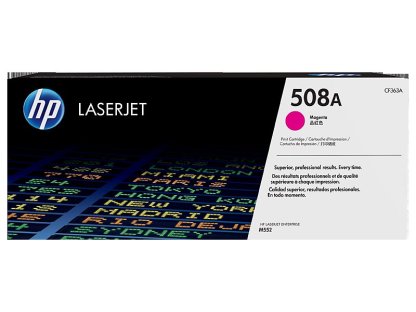 HP toner č. 508A, magenta (CF363A)