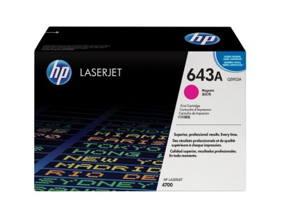 HP toner č. 643A, magenta (Q5953A)