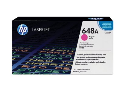 HP toner č. 648A, magenta (CE263A)