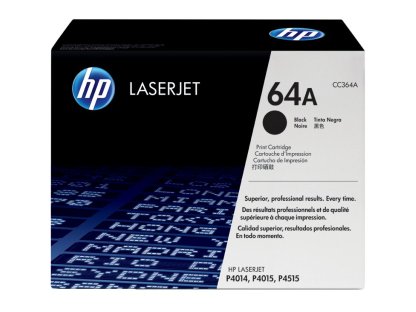 HP toner č. 64A, black (CC364A)