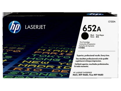 HP toner č. 652A, black (CF320A)