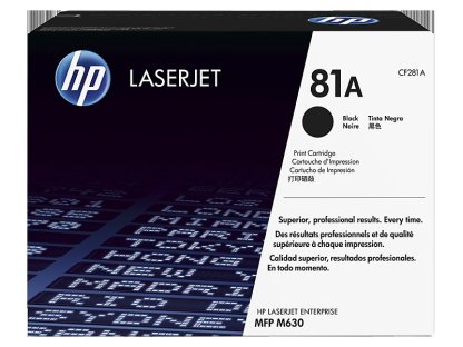HP toner č. 81A, black (CF281A)