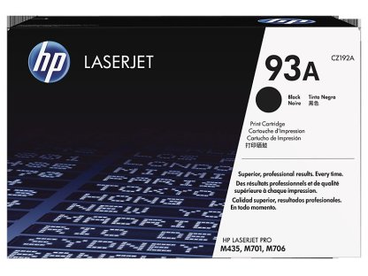 HP toner č. 93A, black (CZ192A)