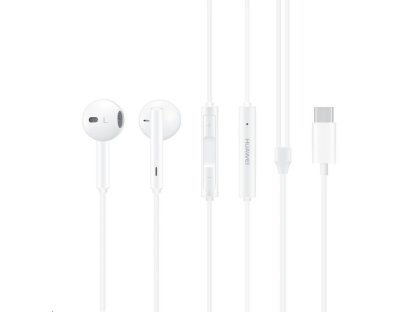 Huawei In-ear sluchátka CM33, USB-C, White (55030088)